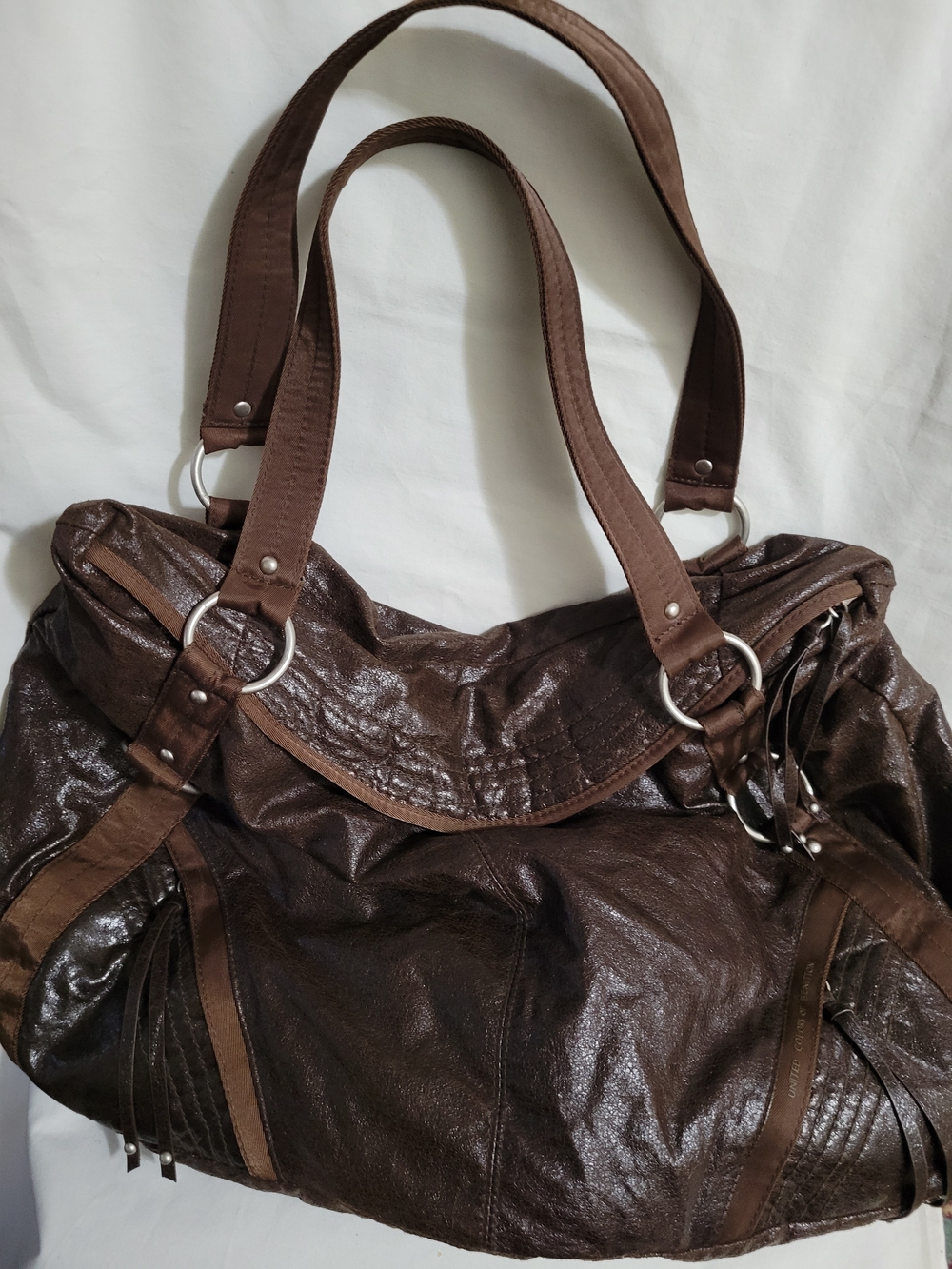 United Colors Of Benetton Brown Women's Shoulder Tote Bag